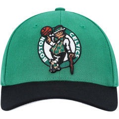 Mitchell & Ness Boston Celtics MVP Team Two-Tone 2.0 Stretch-Snapback Hat Kelly Green/Black