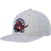 Mitchell & Ness Toronto Raptors Hardwood Classics 2.0 Snapback Hat Heather Gray