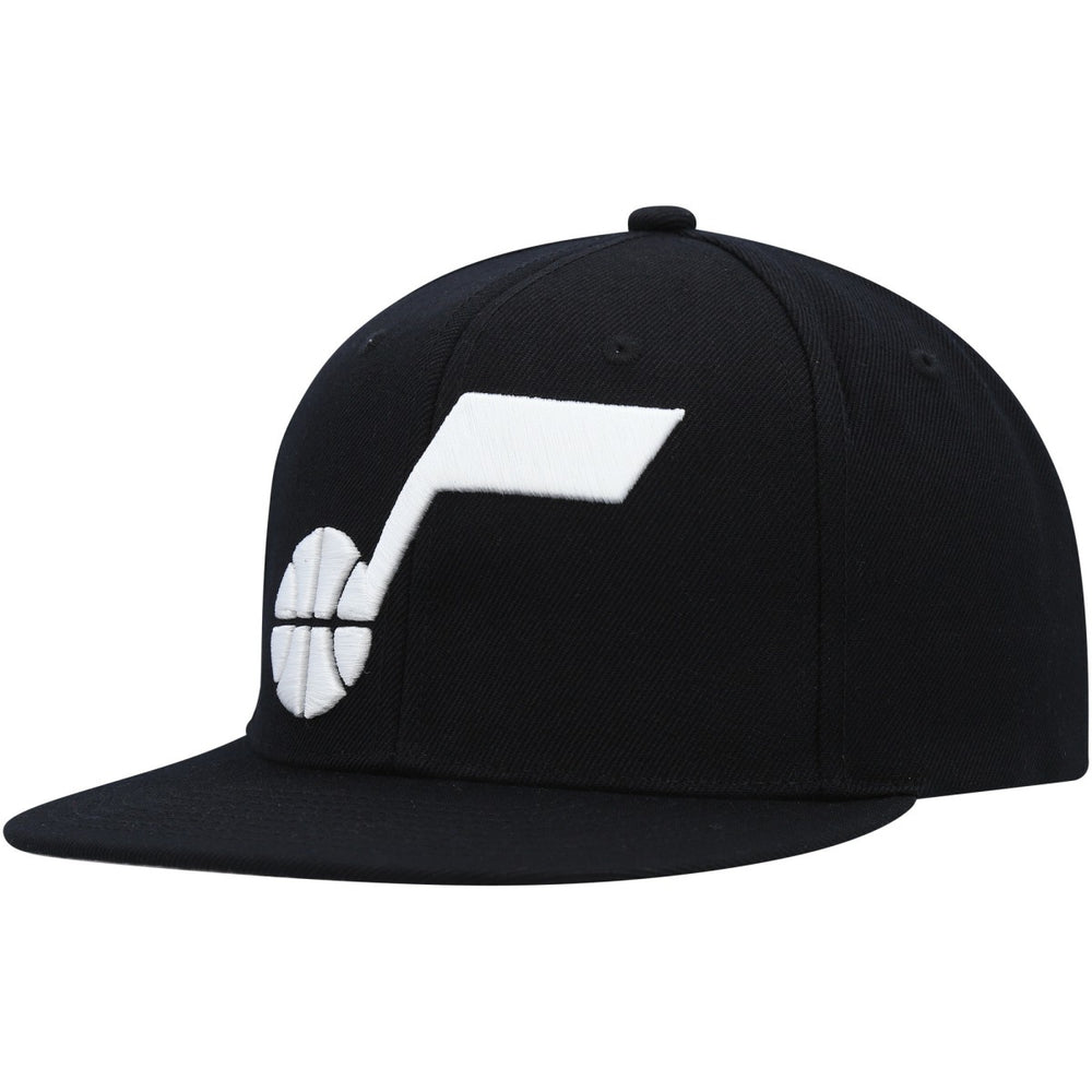 Mitchell & Ness Utah Jazz Ground 2.0 Snapback Hat Black