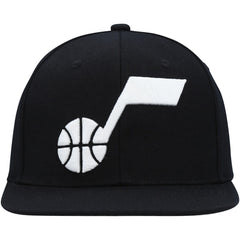 Mitchell & Ness Utah Jazz Ground 2.0 Snapback Hat Black
