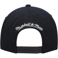 Mitchell & Ness Utah Jazz Hardwood Classics Script 2.0 Snapback Hat Black