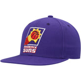 Mitchell & Ness Phoenix Suns Hardwood Classics MVP Team Ground 2.0 Fitted Hat Purple