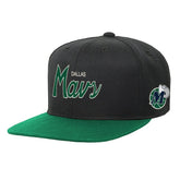 Mitchell & Ness Dallas Mavericks Youth Team Script Snapback Hat Black