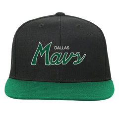 Mitchell & Ness Dallas Mavericks Youth Team Script Snapback Hat Black