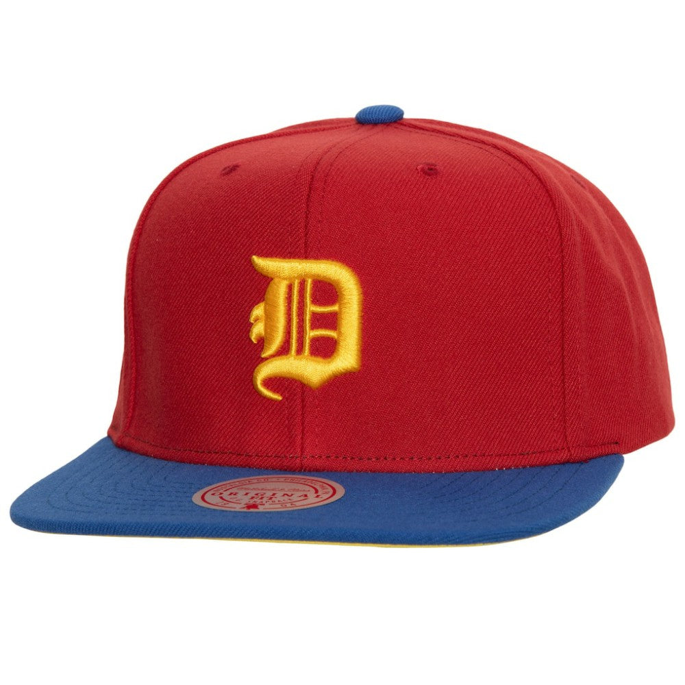 Detroit Tigers Mitchell & Ness Hometown Snapback Hat Outlet