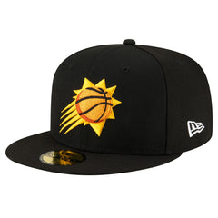 New Era Phoenix Suns Team 59FIFTY Fitted Hat Black