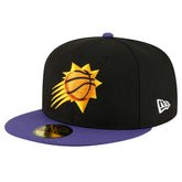 New Era Phoenix Suns 2-Tone 59FIFTY Fitted Hat Black/Purple