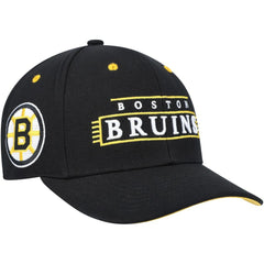 Boston Bruins Mitchell & Ness LOFI Pro Snapback Hat - Black | NHL discount