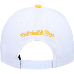 Mitchell & Ness Golden State Warriors Hardwood Classics Core 2-Tone 2.0 Pro Snapback Hat White/Gold