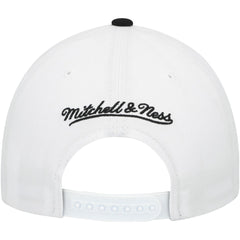 Mitchell & Ness Miami Heat Hardwood Classics Core 2-Tone 2.0 Pro Snapback Hat White/Black