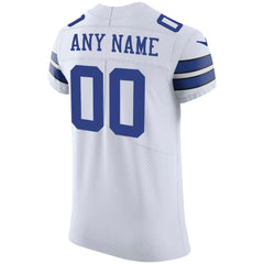 Dallas Cowboys Vapor Untouchable Custom Elite Jersey - White - Nike