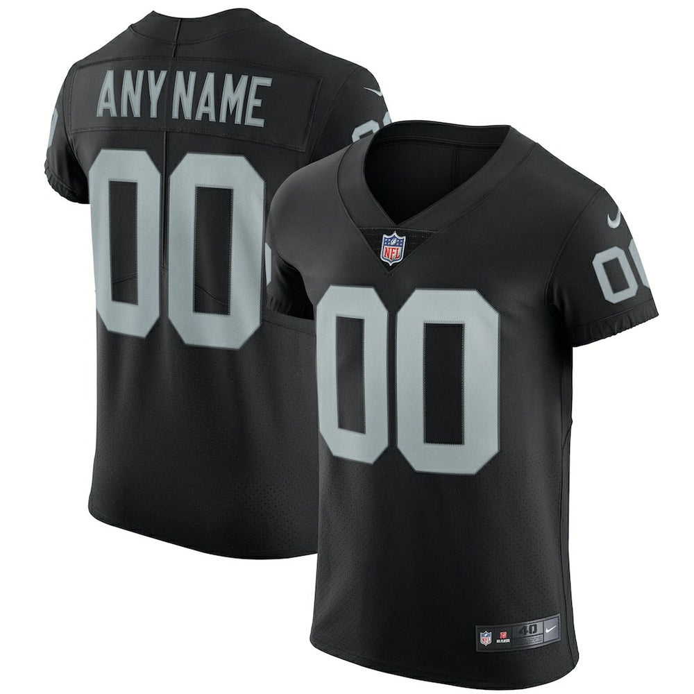 Las Vegas Raiders Vapor Untouchable Custom Elite Jersey - Black - Nike