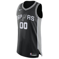 Nike San Antonio Spurs Authentic Custom Jersey Black Icon Edition