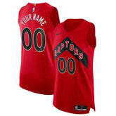 Nike Toronto Raptors 2020/21 Authentic Custom Jersey Red Icon Edition