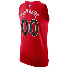 Nike Toronto Raptors 2020/21 Authentic Custom Jersey Red Icon Edition