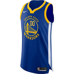 Nike Golden State Warriors 2020/21 Authentic Custom Jersey Blue Icon Edition