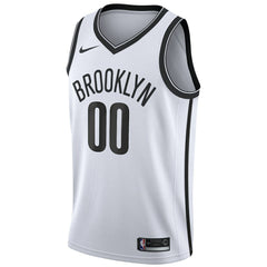 Nike Brooklyn Nets 2020/21 Swingman Custom Jersey Association Edition White
