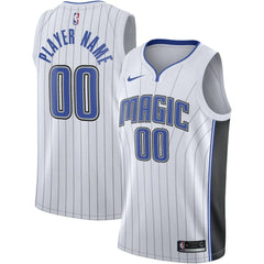 Nike Orlando Magic 2020/21 Swingman Custom Jersey Association Edition White