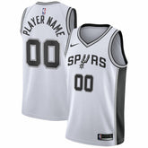 Nike San Antonio Spurs 2020/21 Swingman Custom Jersey Association Edition White