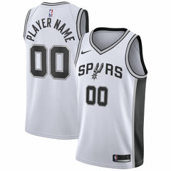 Nike San Antonio Spurs 2020/21 Swingman Custom Jersey Association Edition White