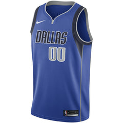 Nike Dallas Mavericks Swingman Custom Jersey Blue Icon Edition