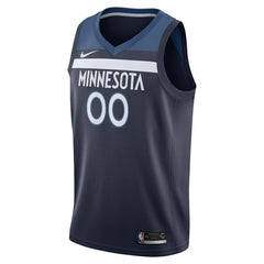 Nike Minnesota Timberwolves Swingman Custom Jersey Navy Icon Edition
