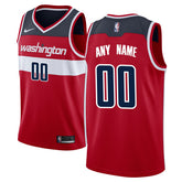 Nike Washington Wizards Swingman Custom Jersey Red Icon Edition