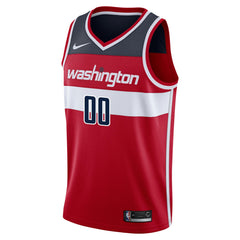 Nike Washington Wizards Swingman Custom Jersey Red Icon Edition
