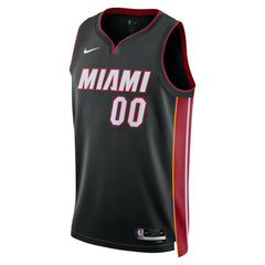 Nike Miami Heat Unisex Swingman Custom Jersey Black Icon Edition