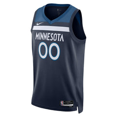 Nike Minnesota Timberwolves Unisex Swingman Custom Jersey Navy Icon Edition