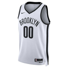 Nike Brooklyn Nets Unisex Swingman Custom Jersey White Association Edition