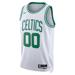 Nike Boston Celtics Unisex Swingman Custom Jersey White Association Edition