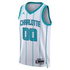 Charlotte Hornets Jordan Brand Unisex Swingman Custom Jersey White Association Edition