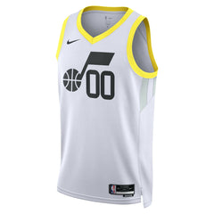 Nike Utah Jazz Unisex Swingman Custom Jersey White Association Edition