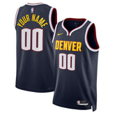 Nike Denver Nuggets Unisex Swingman Custom Jersey Navy Icon Edition