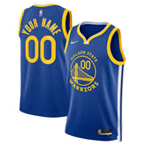 Nike Golden State Warriors Unisex Swingman Custom Jersey Royal Icon Edition