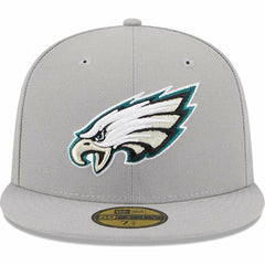 Philadelphia Eagles New Era Omaha 59FIFTY Fitted Hat - Gray - NFL