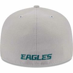 Philadelphia Eagles New Era Omaha 59FIFTY Fitted Hat - Gray - NFL