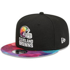 Cleveland Browns New Era 2023 NFL Crucial Catch 9FIFTY Snapback Hat - Black - NFL