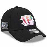 Cincinnati Bengals New Era 2023 NFL Crucial Catch 9FORTY Adjustable Hat - Black - NFL