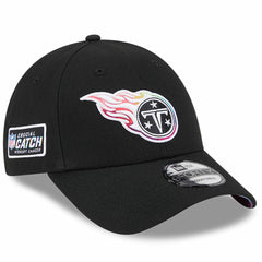 Tennessee Titans New Era 2023 NFL Crucial Catch 9FORTY Adjustable Hat - Black - NFL