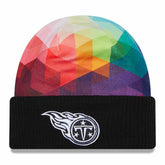 Tennessee Titans New Era 2023 NFL Crucial Catch Cuffed Knit Hat - Black - NFL