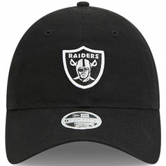 Las Vegas Raiders New Era Women's 2023 NFL Crucial Catch 9TWENTY Adjustable Hat - Black - NFL