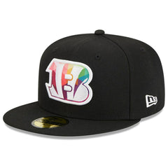 Cincinnati Bengals New Era 2023 NFL Crucial Catch 59FIFTY Fitted Hat - Black - NFL