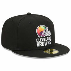 Cleveland Browns New Era 2023 NFL Crucial Catch 59FIFTY Fitted Hat - Black - NFL