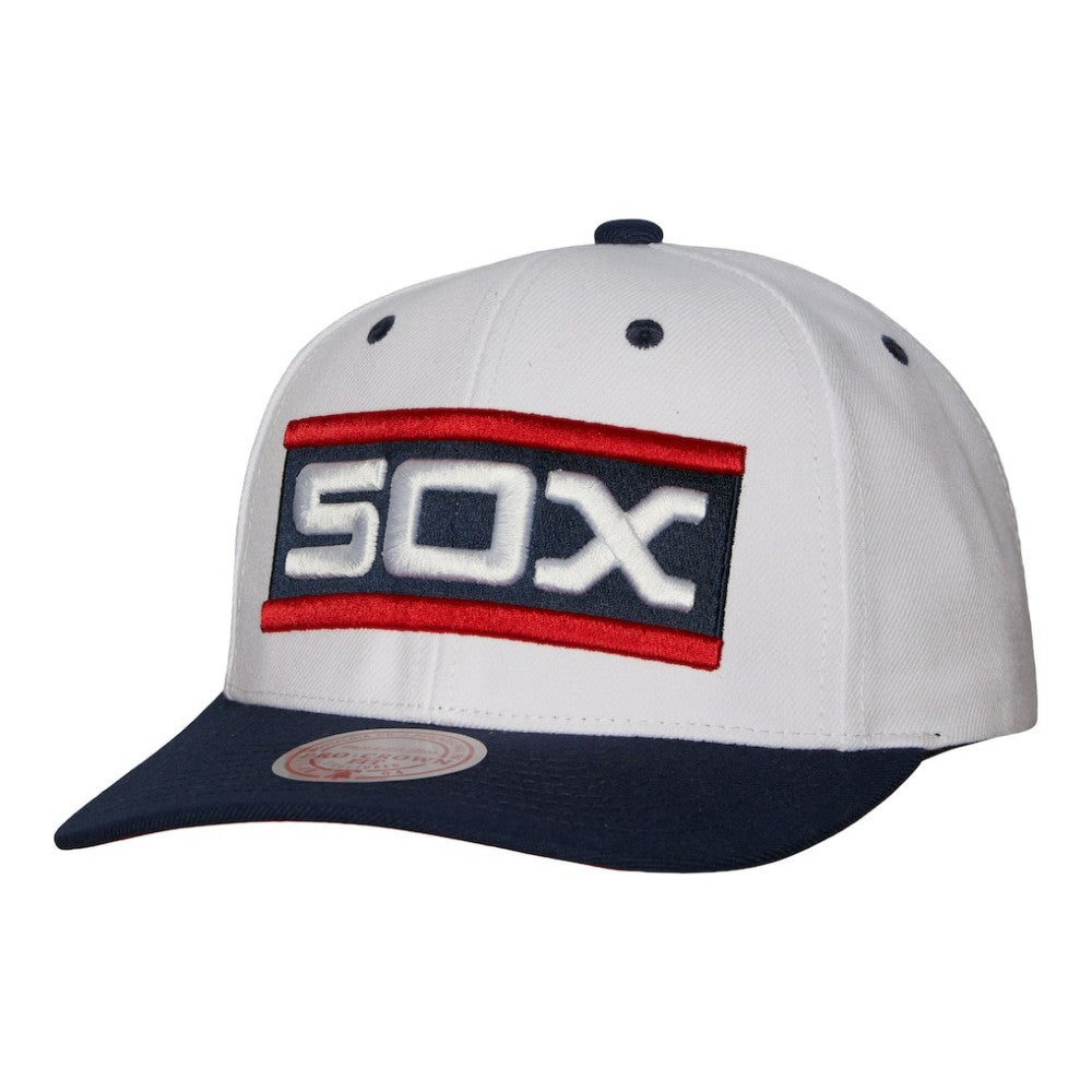Chicago White Sox Mitchell & Ness Cooperstown Collection Pro Crown Snapback Hat Discount