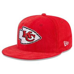 Kansas City Chiefs New Era Throwback Cord 59FIFTY Fitted Hat - Red - NFL