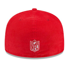 Kansas City Chiefs New Era Throwback Cord 59FIFTY Fitted Hat - Red - NFL
