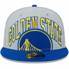 New Era Golden State Warriors Tip-Off Two-Tone 9FIFTY Snapback Hat Gray/Royal