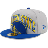 New Era Golden State Warriors Tip-Off Two-Tone 59FIFTY Fitted Hat Gray/Royal